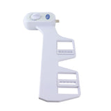 NonElectric Mechanical Toilet Bidet Sprayer Self Cleaning with Single Nozzle Attachment White V1294-YM0901-3112200112312