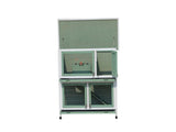YES4PETS Green Large Double Storey Rabbit Hutch Guinea Pig Ferret Cage V278-ABBY-RH061