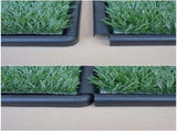 YES4PETS Indoor Dog Puppy Toilet Grass Potty Training Mat Loo Pad 126 x 63 cm V278-3-X-PP4363