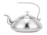 Stainless Steel Teapot with Tea Infuser Thickened NonMagnetic Kettle for Home Office V1294-YM0901-3118210163812