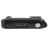 Zinc Alloy Cabinet Door Password Coded Lock with Keys for Home Office Hospital SchoolBlack V1294-YM0901-3114200056512