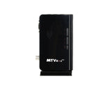 Mini TV Box Digital Computer RF AV to VGA HDTV Programs Tuner Receiver Monitor - Black V1263-JX-265