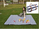 Outdoor Picnic Mat 3-Layer Thickened Waterproof Camping Rug, Acrylic Sponge TPU, Portable Ground V1232-YCD-006