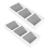 2PCS Drawer Organizer 3-Tier Spice Medicine Bottle Rack Tray Drawer Box for Cabinet Kitchen V1294-YM0901-3117200172411