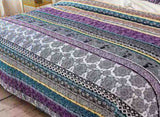 Aesthetic Quilted Bedspread and Pillowcases Set Unify Your Bedroom's Look - Queen size V745-MAC080217Q13U