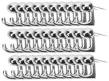 30Pcs Metal Push Pin Picture Hangers for Wall Frames Posters and Home Office Decoration V1369-AZ3-W-12846