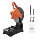 Chop Saw, 14"/355mm Blade Diameter Off Saw, 2800W 1200RPM Steelting Machine, Adjustable Dry V952-LQXXCQGJYC1411KY4V3