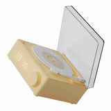 Record Player Style Bluetooth Speaker Phonograph Style Retro Bluetooth Speaker Yellow Cute Look Gift V1366-AZ2-W-04479
