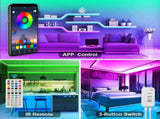 12M LED Strip Lights Rope Light for Bedroom and Home V178-14605