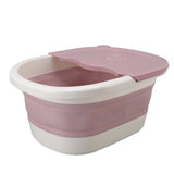 Foot Soaking Tub Foldable Foot Bath Foot Tub Bucket for Children Foot Bath Plastic Wash Bathtub Pink V1294-YM3117220226211-0421