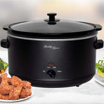 8L Slow Cooker Large Capacity Ceramic Pot, 300W V196-SC800