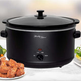 8L Slow Cooker Large Capacity Ceramic Pot, 300W V196-SC800