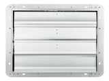 Shutter Exhaust Fan, 406 mm High-speed 1400RPM 1506 CFM, Aluminum Wall Mount Attic Fan with V952-BYCSPQSDJAC16NRV5V3