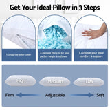 Giselle Bedding Shredded Memory Foam Pillow Adjustable Loft PILLOW-MEFO-SHEDX2
