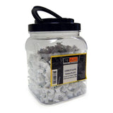 Plastic Cable Clip for 2.5 mm T and E Flat Cable 500-Pieces Set, White V1202-V1-REPCLIP13FP