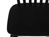 Levede 8x Dining Chairs Kitchen Winsor Black CH1035-2-BKX4