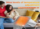 Electric Heating Waist Wrap Belt 9 Heat Levels 4 Timer Auto Off, Soft Plush Thermal Heating Pad for V1265-JK-28
