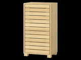 Levede Bathroom Storage Cabinet Handleless Wood Floor Shelf Unit Cupboard Oak BATH1014-AU