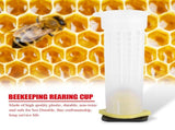 50 PCS Beekeeping Rearing Cup Kit Bee Queen Cages Roller Beekeeper Tool Equipment V1294-YM0722-JY05064-01