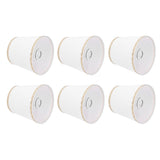 6Pcs European Style Lampshade Cover for Chandelier Wall Light W/E14 Interface Lamp Base Round Mouth V1294-YM0718-3119200178411