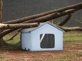 Heated Cat House, Outdoor Kitty Shelter with Timer, 600D Oxford Cloth Foldable Cat Shelter with V952-FWSBYMBHSNJBUZ1X4V3