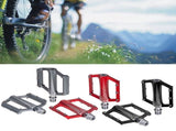 1pair Ultra-light Pedals Aluminum Alloy Bearing Pedal for Road Bike Folding Bike Cycling Accessories V1370-AZ4-12697