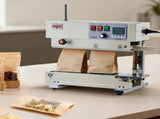 Continuous Bag Band Sealing Machine, 6-12 mm Seal Width, Vertical Band Sealer Machine with Roller V952-LSLXFKJTBPQDL4URB001V3
