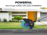 POWERBLADE 20V Leaf Blower & Line Trimmer / Edger Combo, Kit with 4.0Ah Battery & Fast Charger V219-GTCCLSPBBL2LT2A