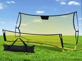 Everfit 2.1m Football Soccer Net Portable Goal Net Rebounder Sports Training Yellow PN-S015-XL-YE
