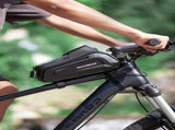 ROCKBROS Hard Shell Bike Top Tube Bag - Waterproof Cycling Frame Pouch with TPU Touchscreen Phone V888-ELOSUNG41862