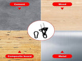 2Pcs Swing Hangers, 1000 LB Heavy Duty 304 Stainless Steel 360 Swivel Hook for Porch Swing, Yoga V1369-AZ3-W-12603