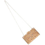 Clutch - Chic PU and Dacron Handbag for Wedding and Parties V1192-AZ-W-32424