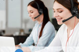 Dual-Edge USB-C Wired Headset with Clear Mic Lightweight Office Headset for PC/Mac V1263-JX-6322