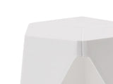 Artiss 2x Bar Stools Puzzle Plastic Foot Stool White AI-PP-STOOL-T-WH