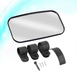 Ortofally Rearview Mirror Set Side Mirror Back Up Mirror Modification Kit for UTV ATV 22X13X6CM V1189-LWWAL-20260327-03378