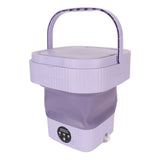 Foldable Washing Machine 10L Portable Strong Stain Removal Drainage Hole Design Three Timing Modes V1294-YM0901-3113230349613