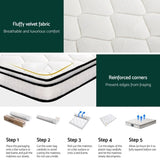 22cm Giselle Mattress Queen Size MATTRESS-E-PLUSH-22-Q