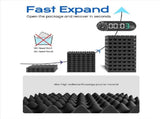 12 Pack Self-Adhesive Sound Proof Foam Panels,2x12x12Inch Acoustic Foam & Pro Studios V1369-AZ3-W-12677