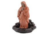 Ceramic Incense Holder Censer Smoke Backflow Incense Burner Decor Ornament V1294-YM0901-JY24724-02