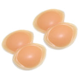 Silicone Bra Pads Inserts Multi-Color Breathable Comfortable 4Pairs V1369-AZ3-W-17477