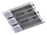 3 Chamber Shower Soap Dispenser 3x300ml Capacity Wall Mounted Shampoo and Conditioner Dispenser for V1294-YM0901-3112250042614