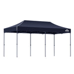 Instahut Gazebo Pop Up Marquee 3x6 Folding Tent Wedding 500D Oxford Camping Navy GAZEBO-T-3X6-F-NA