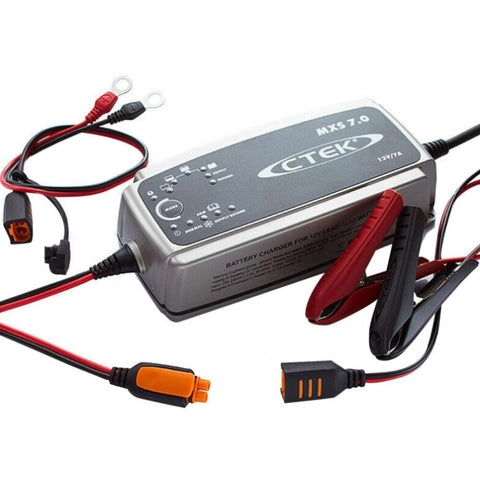 CTEK MXS 7.0 12V Smart Battery Charger 7Amp Car Boat 4WD Caravan Gel AGM V219-CTEK-56-757