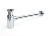 Watermark Adjustable 32mm Wall Bottle Trap Basin Sink Vanity Waste Drain Brass V1233-B186