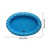 Dog Swimming Pool Floating Boat Pet Toy Inflatable Pet Floating Raft for Outdoor Water Games V1294-YM0717-10014068