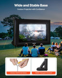 VEVOR 14 ft Inflatable Movie Screen 169 600D Movie Projector with Portable Bag V952-XCQSTYPMPJS1IEYCK001V3