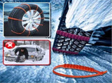 20PCS Universal Reusable Anti-skid Nylon Tire Chains, 36In Snow Chains for Car Tires, Reusable V1366-AZ2-W-11481