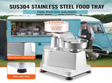 Commercial Burger Patty Maker, 100mm Hamburger Beef Patty Maker, Heavy Duty Food-Grade Stainless V952-HBRBJYSZLBXGEZ9OPV0