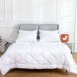 Microfiber/Bamboo Blend, Hypoallergenic & Antibacterial Quilt - Queen V196-QQ200_K