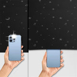 Blackout Curtain DIY Portable No-Drill UV Protection with Star and Moon Print, 145400cm V1188-MS-325-1288